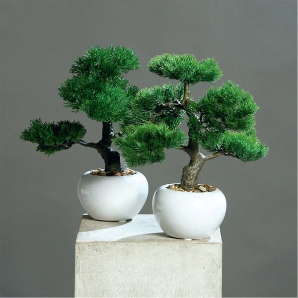 sztuczny bonsai w doniczce
