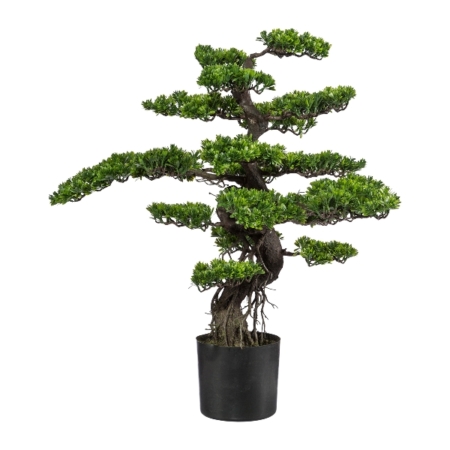 Sztuczny Bonsai Podocarpus - h -90 cm